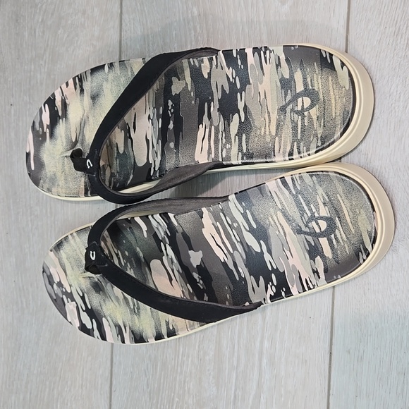 Olukai Women Nu'A'Pi' Thong Stylish Flip Flops Platform Sandals Shoes Sz 9 - Picture 5 of 12